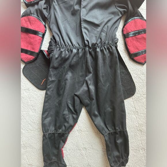 Samurai ninja Halloween costume for kids sz Medium. High quality with face mask - Picture 3 of 12